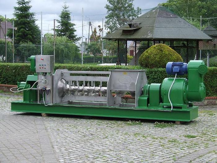 Prasa separator ślimakowa z sitem szczelinowym RIETZ S-PRESS