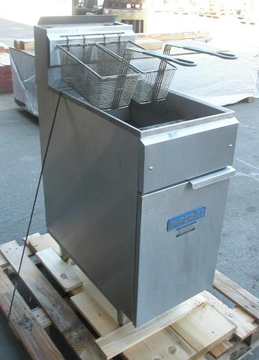 Used Fryer, Batch, Double Basket, Imperial, #S737343