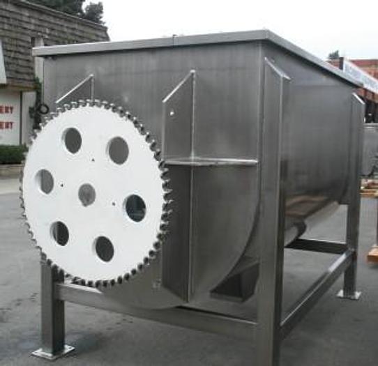 Mixer, Ribbon, 300 CF, 304 S/st, 75 HP, New, Std #H731072