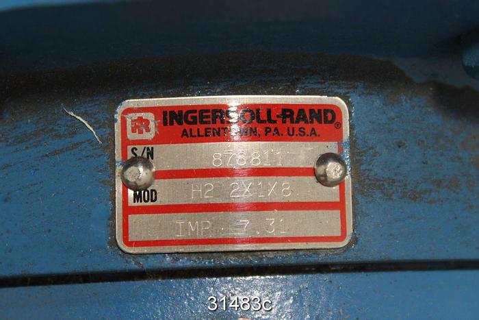 Used Ingersoll Rand H2 2x4x8 Stainless Steel Pump #31483