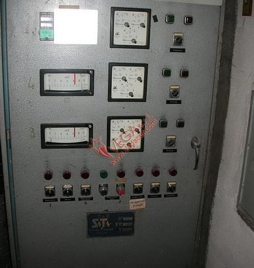 Used Hydraulic press RAM brand CM mod T 50 T.A. for plaster openable molds