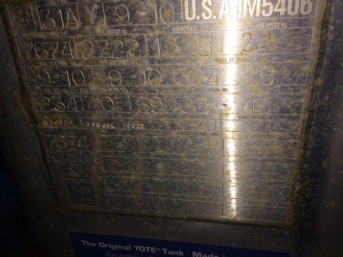 Used Drilling Soap / Foam storage & pumping unit