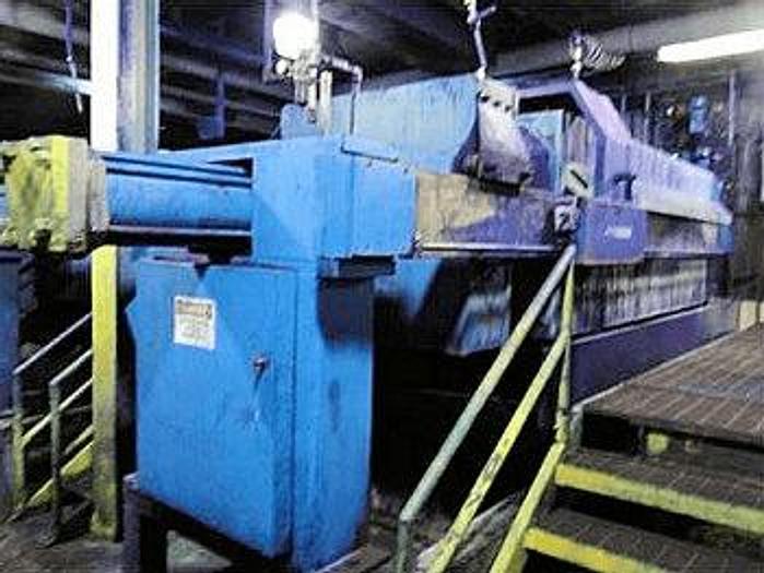 Used 75 CU. FT. FILTER PRESS – POLYPRO. – 1200 MM – AUTOMATIC CLOSURE