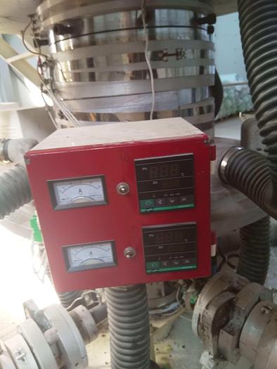 Used HONGQI (China) SJ-55×3/FM1500 – Three-layer co-extrusion film Blowing Machine (year 2015)