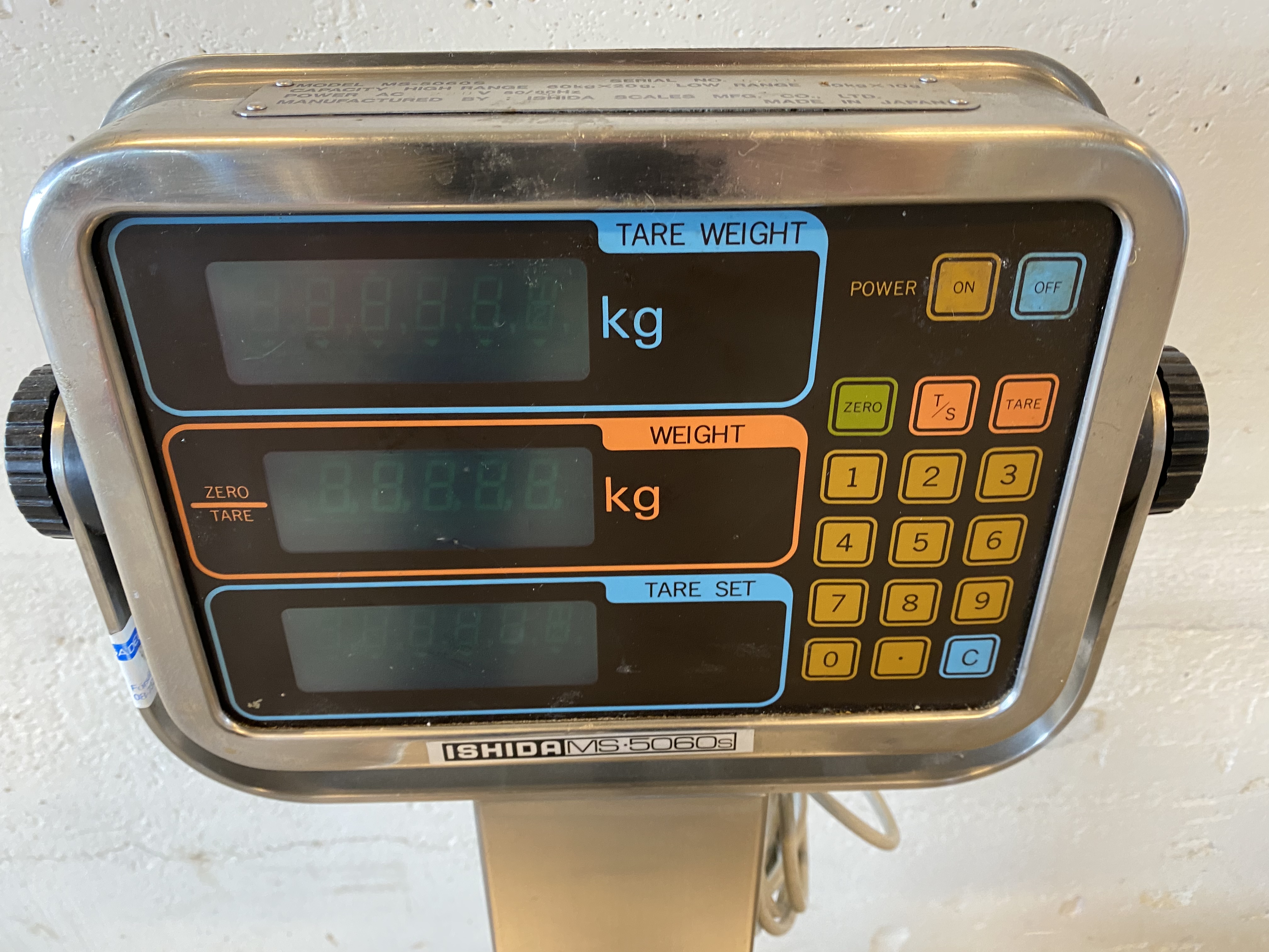 Använd Ishida MS-5060s