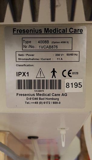 Used Fresenius 4008S Dialysegerät