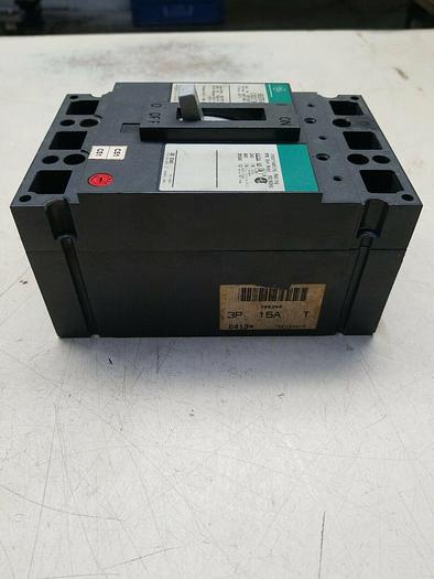 Used GE TED134015 15 Amp Circuit Breaker