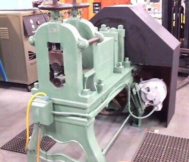 Used Rolling Mill 4 x 8 inch 2 HI 2HP Roll Flat Stock for coins coining silver gold