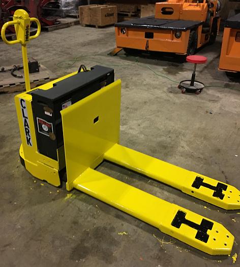 Used CLARK ELECTRIC PALLET JACK MODEL P40C W/ CHARGER  4,000 LB.