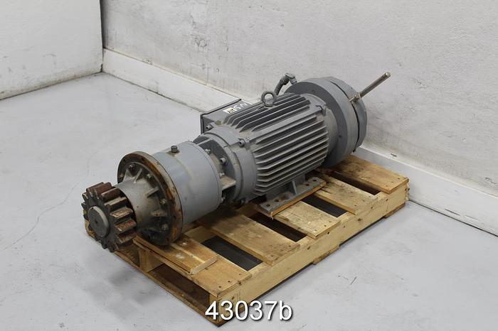 Used Pintsch Bamag KFB 25 Brake With 20 Hp Motor #43037