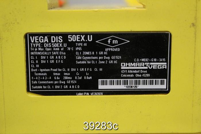 Used Vega DIS 50EX.U Level Indicator Display #39283