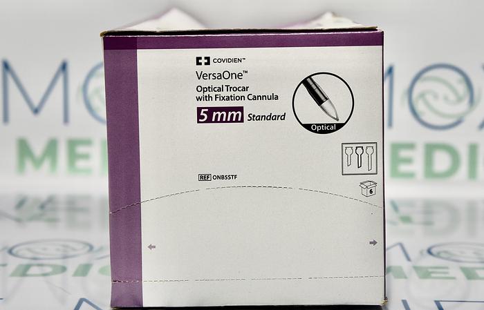 COVIDIEN ONB5STF, VERSONE OPTICAL TROCAR WITH FIXATION CANNULA, 5MM STANDARD, EXP 2023