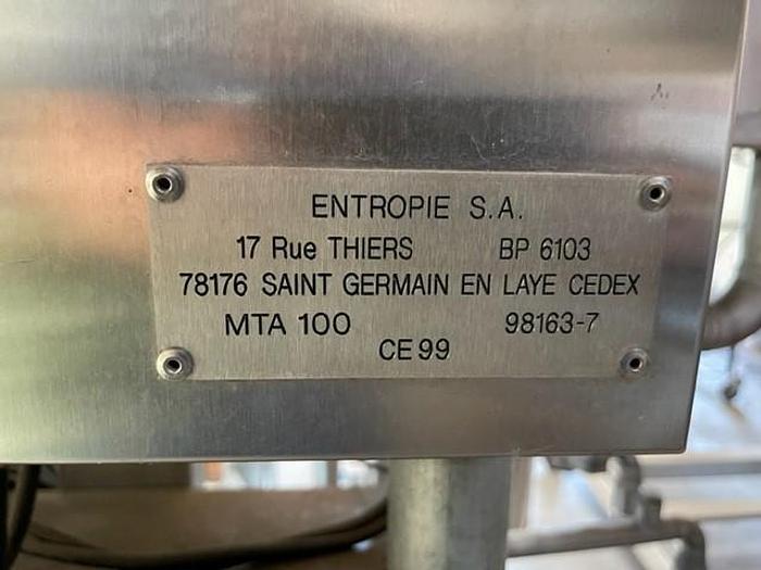 Used Entropie Model MTA 100 Juice Evaporator