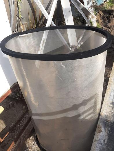 Used Screen, S/st, 150 Mesh, 21" x 40", (2) #S734622