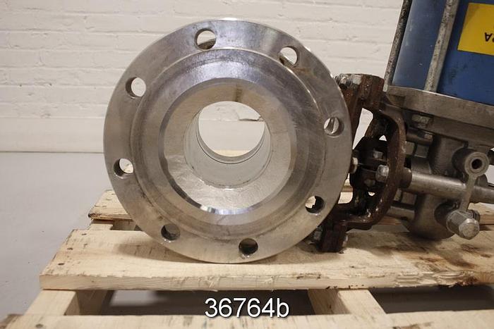 Used Neles Jamesbury 6 5150313600MT1 6" Ball Control Valve #36764