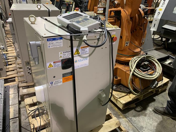 Used MOTOMAN UP50N (HP50) 50KG X 2046MM REACH 6 AXIS CNC ROBOT WITH NX100 CONTROL