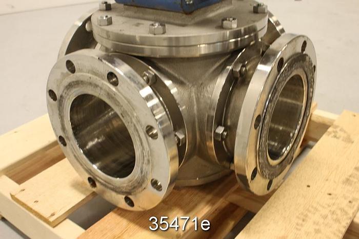 Used Trueline 6811 6" 4-Way Control Valve #35471