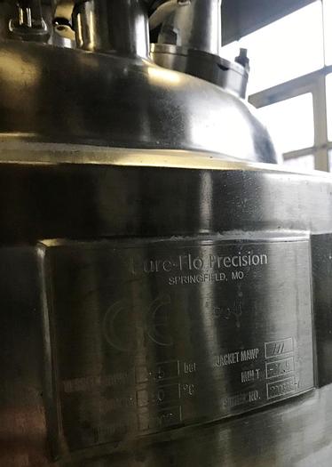 Used Process tank with 100 liter volume