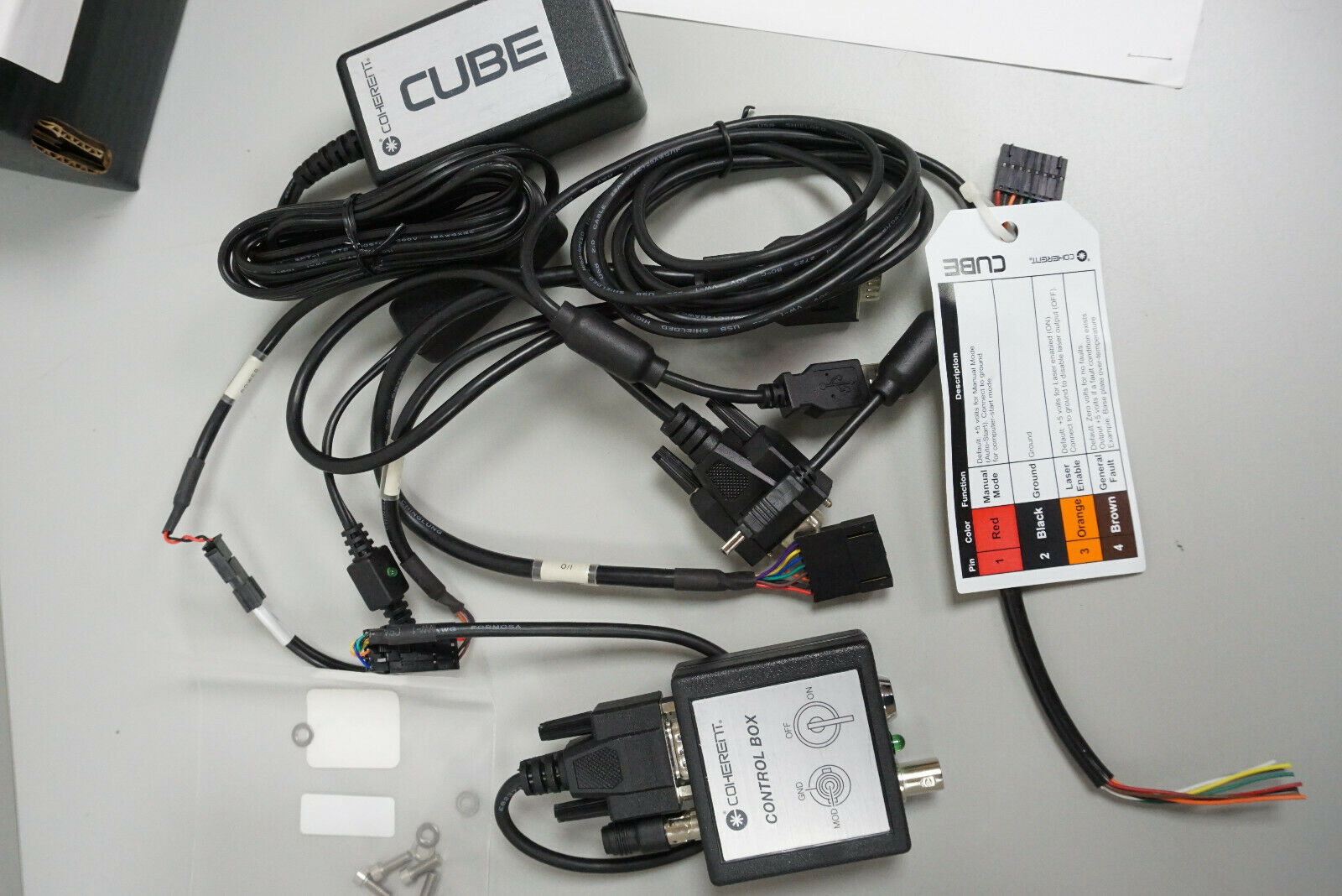 Coherent Cube Diode Laser System 1122430 405nm 20mW