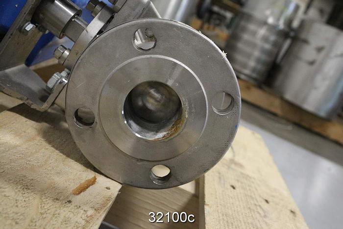 Used Neles Jamesbury 9150313600XT22 2" Control Ball Valve #32100