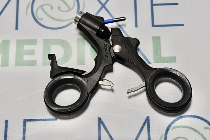 Used Olympus WA64070L CROCODILE FORCEPS, A60800L HIQ Shaft 430mm Length w/WA60205A