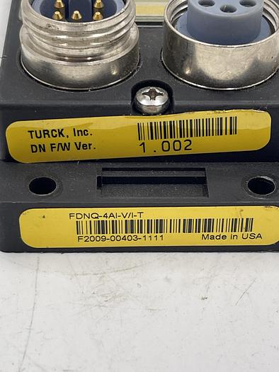 Used Turck FDNQ-4A1/1-T