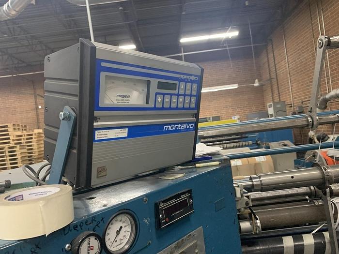 Used 45" WIDE DUSENBERY MODEL 815 DUPLEX SLITTER REWINDER 24" REWIND DIAMETERS
