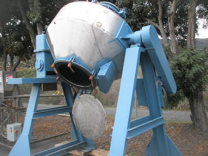 Used Mixer, Conical, 40 CF, S/st, General Machine, 7.5 HP #S738049