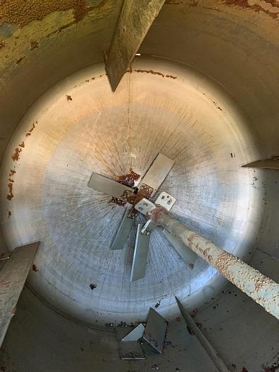 Used Tank, 1,500 Gallon, 316 Stainless Steel, Jacketed, 6' X 7', DT/DB, 50 PSI, AGIT #S743662