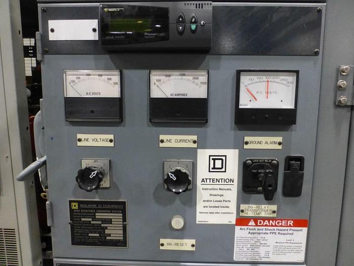 Used SQUARE D COMPANY 750 / 1000 KVA TRANSFORMER W/ BREAKERS