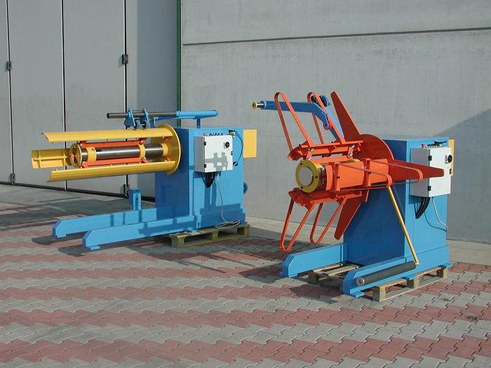 New F&P   3ton & 5ton Powered Decoilers  #3194