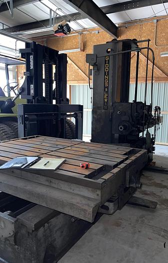 Used Giddings and Lewis 4" Horizontal Boring Bill 340-T