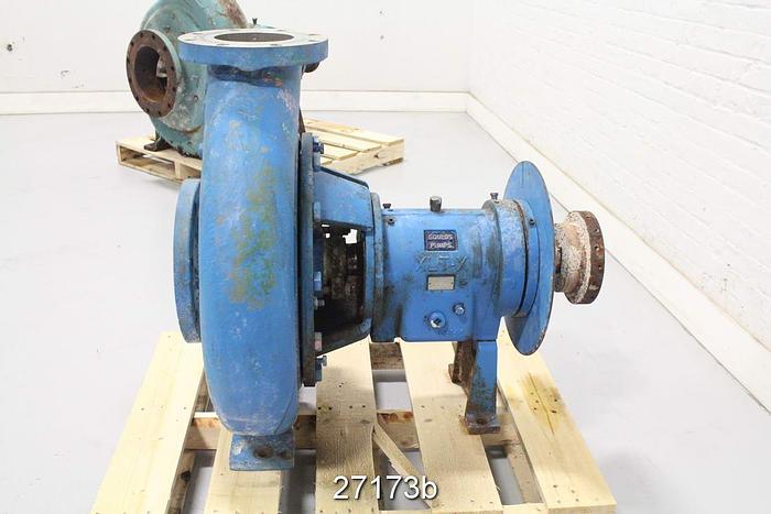 Used Goulds 3196 Goulds 3196, 6X8X17, 5 Vane Impeller, 15 ¾" Impeller Diameter, Stainless Steel Impeller, Stainless Steel Casing, Stainless Steel Stuffing Box, Stainless Steel Suction Side Plate, Packing. #27173