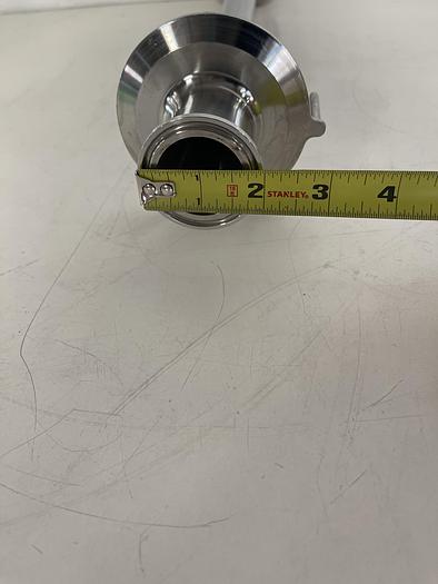 Used Stainless Steel 17" Spray Ball w/ 1 1/2" Sanitary Fitting