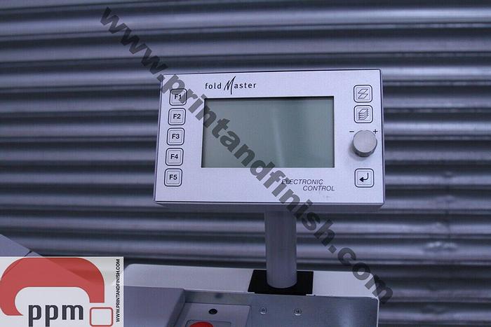 Used Eurofold / Multigraff Foldmaster Paper Folder