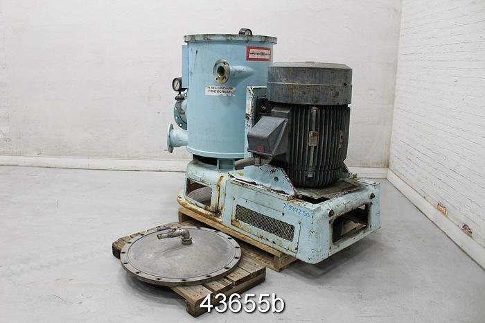 Used Bird 400 Pressure Screen, Stainless Steel Housing #43655