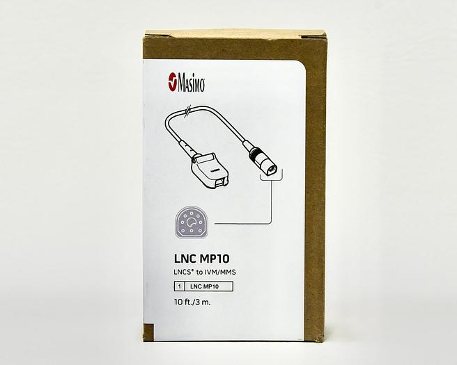 Masimo 2281 LNC MP10 SPO2 10' Extension Adapter Cable, Finger Sensor New, In-Stock