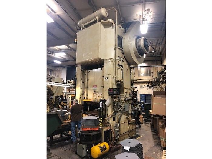 500 ton Verson Straight Side Single-Point Press