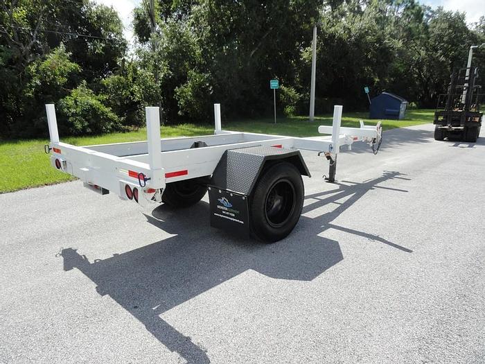 Used Reid PT15 SA Extendable Pole Trailer - 10834