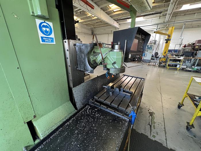 Used BRUGT CNC-BEDFRÆSER FABRIKAT LAGUN, MODEL FBF 1200