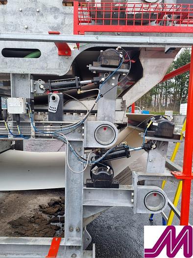 Used Simon Hartley 8 Roller Sludge Thickening & Dewatering Belt Press AS-H