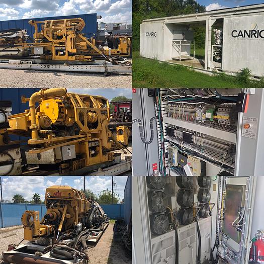 Usato Canrig 1275AC-681 Topdrive with New service loop and VFD house.