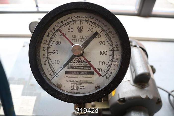 Used BF Perkins Mullen Burst Tester #31942