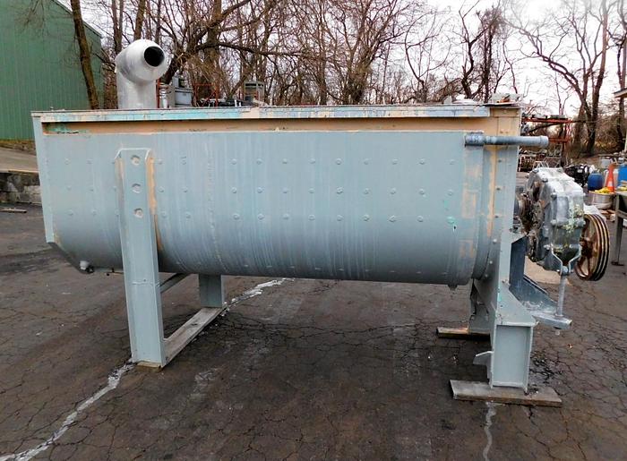 Used 80 CU. FT. RIBBON BLENDER – S/S WITH C/S JACKET (#9766)
