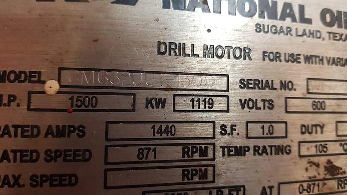 Used National Oilwell Varco NOV ADS-30Q Drawworks with 4 x 1150 HP motors