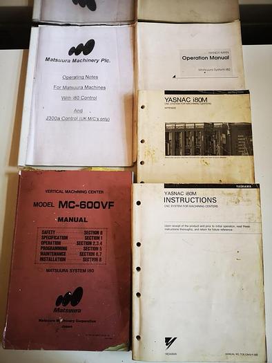 Used 1997 MATSUURA MC600VF