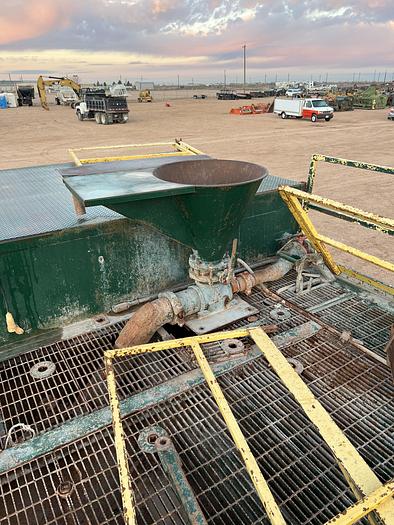 Used Mid pit Portable mud pit