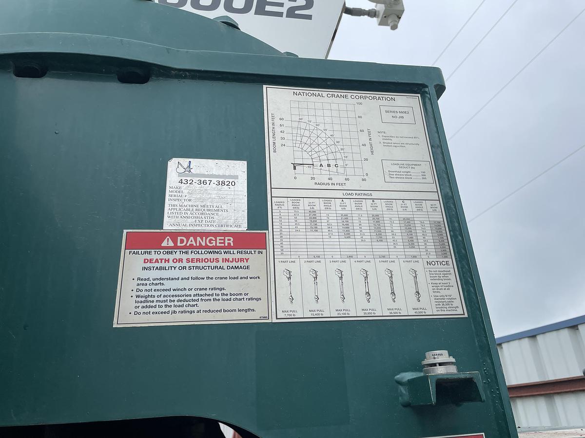 Used 2011 National crane Boom truck 600E2
