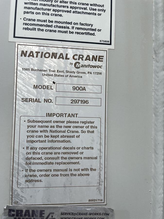 Used 2012 National 9125A