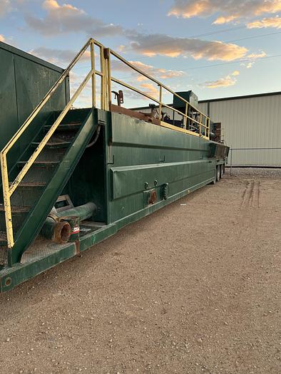 Used Mid pit Portable mud pit